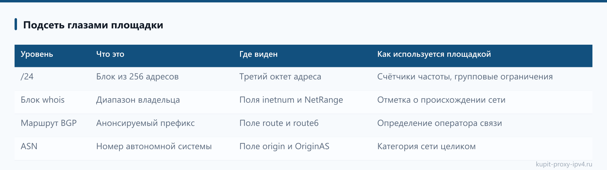 Подсеть и диапазон IPv4: как читать запись 203.0.113.0/24 и почему площадка смотрит на соседей: Подсеть глазами площадки